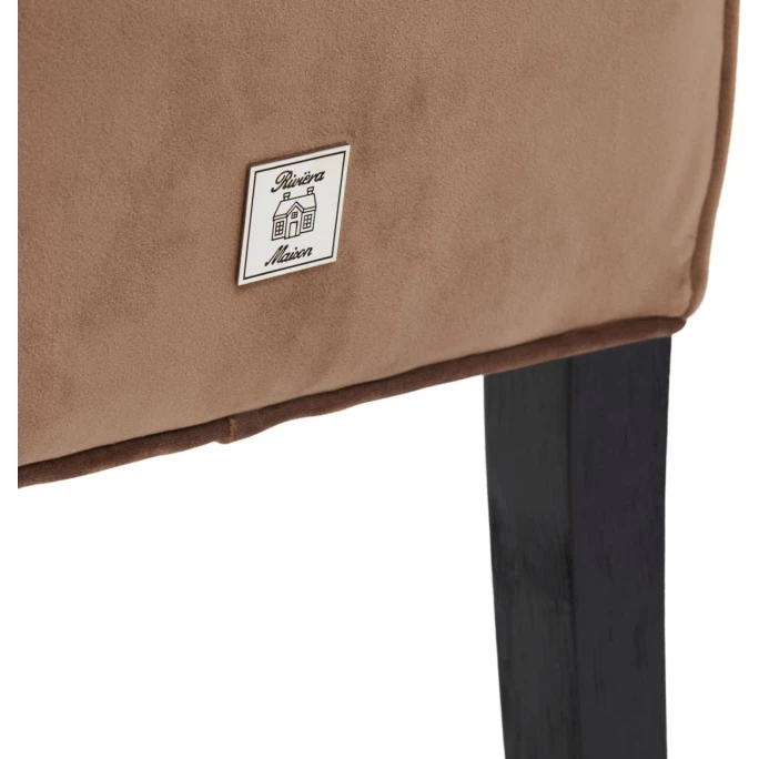Riviera Maison Rivièra Maison The Jade Esszimmerstuhl - 48x64x95 Cm - Golden Mink – Bild 7