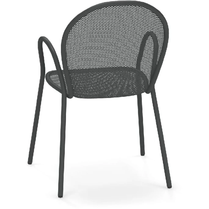 Emu RONDA Armlehnstuhl 4er Set - 4 Stühle à 82 X 60 X 65 Cm - Antikeisen – Bild 2