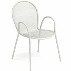 Emu RONDA Armlehnstuhl 4er Set - 4 Stühle à 82 X 60 X 65 Cm - Weiß