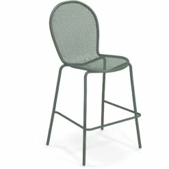 Emu RONDA Barhocker 2er Set - 2 Barhocker à 117 X 54 X 65cm - Dunkelgrün