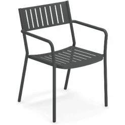 Emu BRIDGE Armlehnstuhl 4er Set - 4 Stühle à 83 X 56 X 58 Cm - Antikeisen