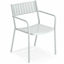 Emu BRIDGE Armlehnstuhl 4er Set - 4 Stühle à 83 X 56 X 58 Cm - Eisweiß
