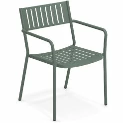 Emu BRIDGE Armlehnstuhl 4er Set - 4 Stühle à 83 X 56 X 58 Cm - Dunkelgrün