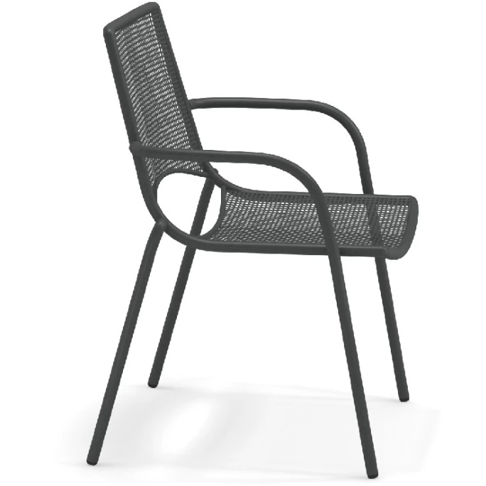 Emu ALA Armlehnstuhl 4er Set - 4 Stühle à 86 X 57 X 58 Cm - Antikeisen – Bild 4