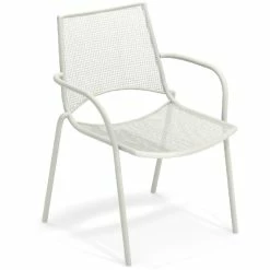 Emu ALA Armlehnstuhl 4er Set - 4 Stühle à 86 X 57 X 58 Cm - Weiß