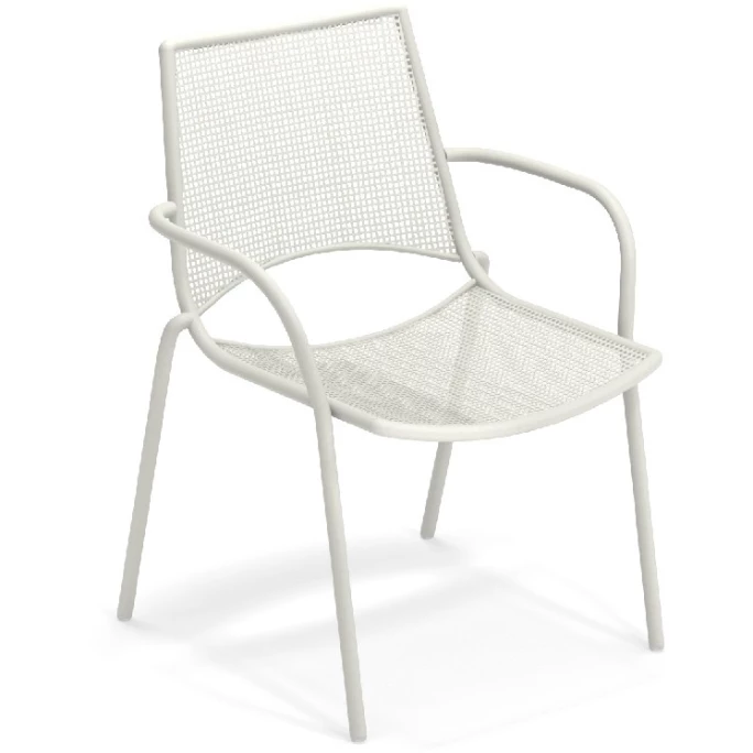 Emu ALA Armlehnstuhl 4er Set - 4 Stühle à 86 X 57 X 58 Cm - Weiß