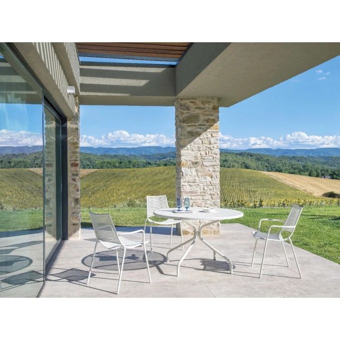 Emu ALA Armlehnstuhl 4er Set - 4 Stühle à 86 X 57 X 58 Cm - Weiß – Bild 2