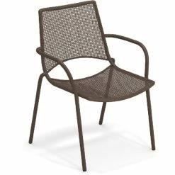 Emu ALA Armlehnstuhl 4er Set - 4 Stühle à 86 X 57 X 58 Cm - Indischbraun