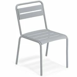 Emu STAR Stuhl 2er Set - 2 Stühle à 81 X 54 X 61 Cm - Wolkengrau