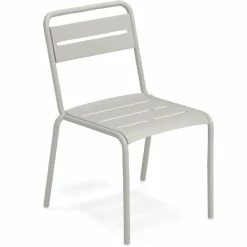 Emu STAR Stuhl 2er Set - 2 Stühle à 81 X 54 X 61 Cm - Zement