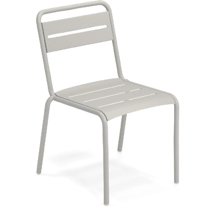 Emu STAR Stuhl 2er Set - 2 Stühle à 81 X 54 X 61 Cm - Zement