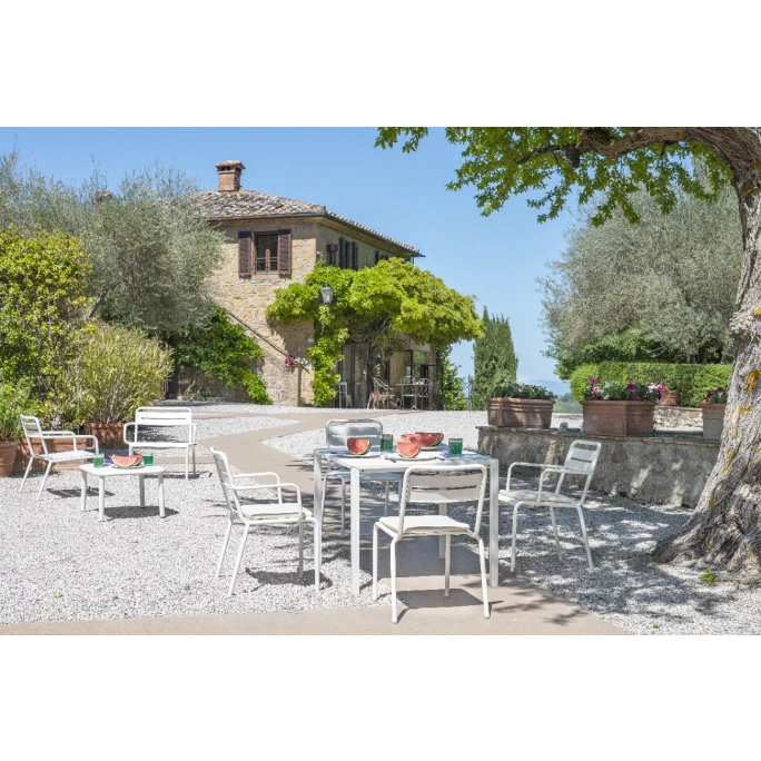 Emu STAR Armlehnstuhl 2er Set - 2 Stühle à 81 X 58 X 61 Cm - Eisweiß – Bild 2