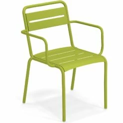 Emu STAR Armlehnstuhl 2er Set - 2 Stühle à 81 X 58 X 61 Cm - Hellgrün