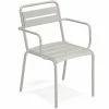 Emu STAR Armlehnstuhl 2er Set - 2 Stühle à 81 X 58 X 61 Cm - Zement