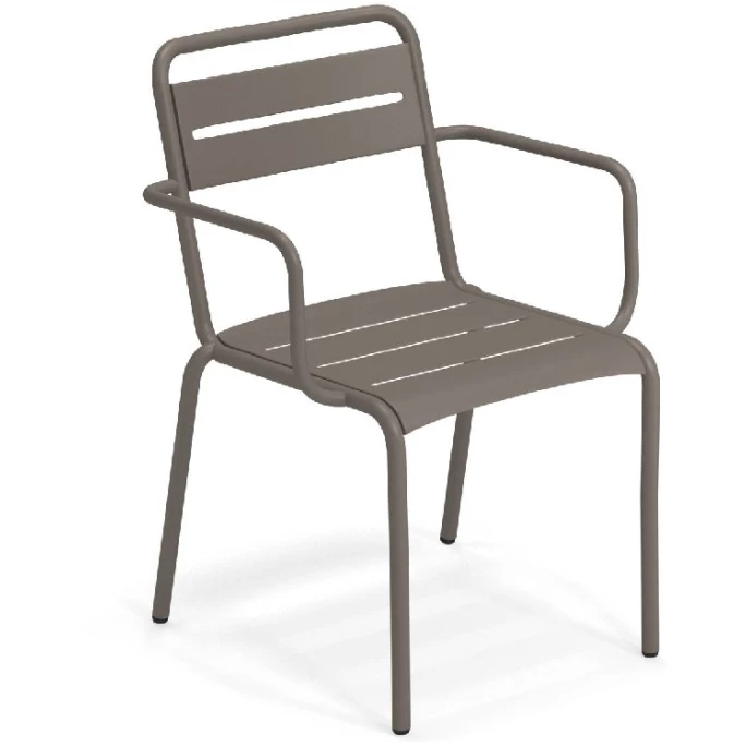 Emu STAR Armlehnstuhl 2er Set - 2 Stühle à 81 X 58 X 61 Cm - Sand