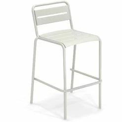 Emu STAR Barhocker 4er Set - 4 Barhocker à 105 X 56 X 59 Cm - Weiß