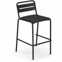 Emu STAR Barhocker 4er Set - 4 Barhocker à 105 X 56 X 59 Cm - Schwarz