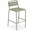 Emu STAR Barhocker 4er Set - 4 Barhocker à 105 X 56 X 59 Cm - Grau/grün