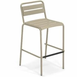 Emu STAR Barhocker 4er Set - 4 Barhocker à 105 X 56 X 59 Cm - Taupe