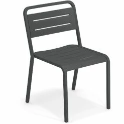 Emu URBAN Stuhl 4er Set - 4 Stühle à 81 X 51 X 55 Cm - Antikeisen