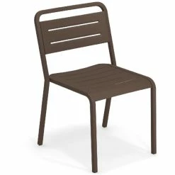 Emu URBAN Stuhl 4er Set - 4 Stühle à 81 X 51 X 55 Cm - Indischbraun