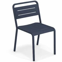 Emu URBAN Stuhl 4er Set - 4 Stühle à 81 X 51 X 55 Cm - Dunkelblau