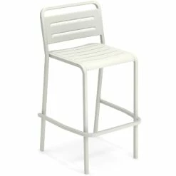 Emu URBAN Barhocker 2er Set - 2 Barhocker à 105 X 56 X 58 Cm - Weiß