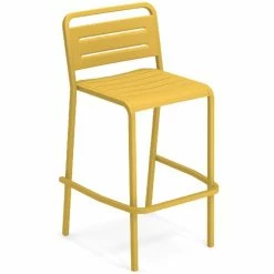 Emu URBAN Barhocker 2er Set - 2 Barhocker à 105 X 56 X 58 Cm - Curry-gelb