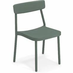 Emu GRACE Stuhl 4er Set - 4 Stühle à 78 X 52 X 52 Cm - Dunkelgrün