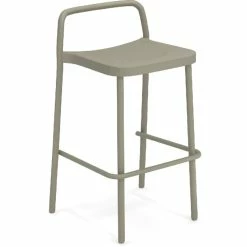 Emu GRACE Barhocker 2er Set - 2 Barhocker à 90 X 53 X 51 Cm - Grau/grün