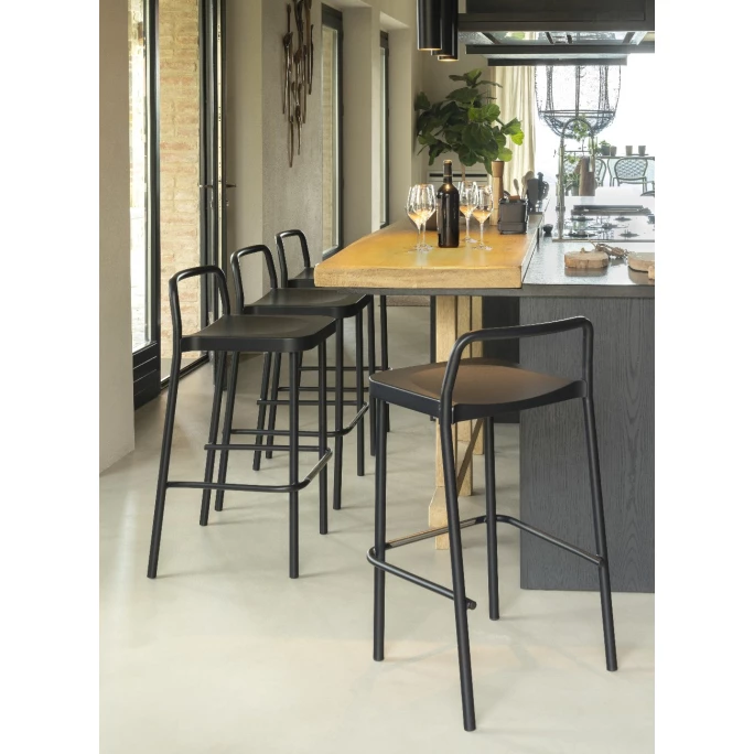 Emu GRACE Barhocker 2er Set - 2 Barhocker à 90 X 53 X 51 Cm - Dunkelgrün – Bild 2