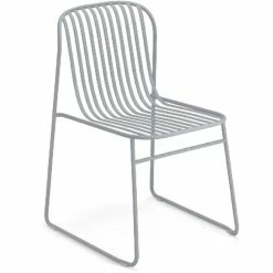 Emu RIVIERA Stuhl 4er Set - 4 Stühle à 78 X 50 X 56,5 Cm - Wolkengrau