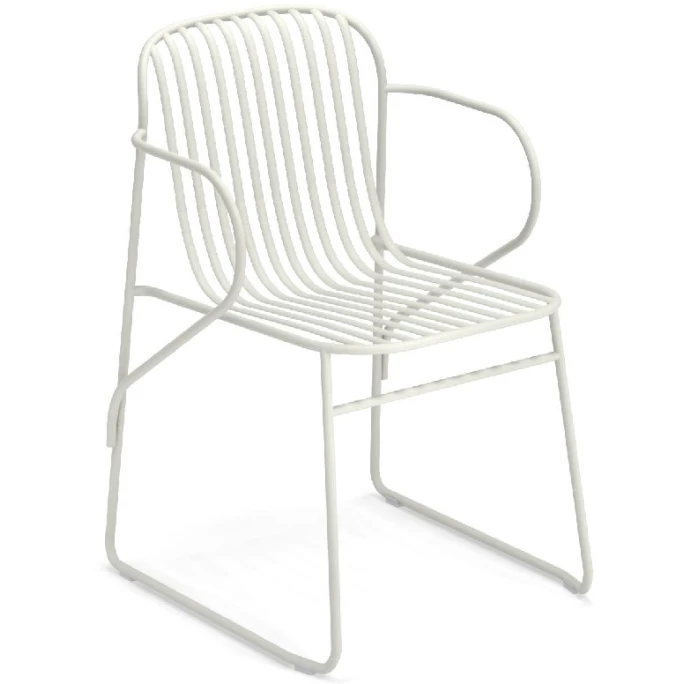 Emu RIVIERA Armlehnstuhl 4er Set - 4 Stühle à 78 X 52 X 56,5 Cm - Weiß