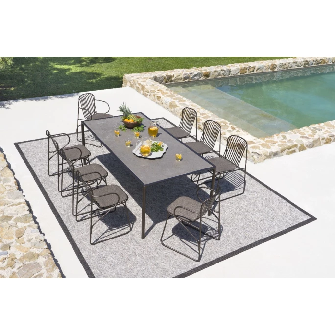 Emu RIVIERA Armlehnstuhl 4er Set - 4 Stühle à 78 X 52 X 56,5 Cm - Weiß – Bild 2