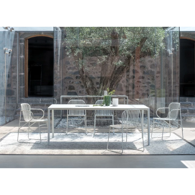 Emu RIVIERA Armlehnstuhl 4er Set - 4 Stühle à 78 X 52 X 56,5 Cm - Weiß – Bild 3