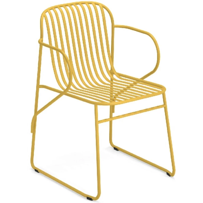 Emu RIVIERA Armlehnstuhl 4er Set - 4 Stühle à 78 X 52 X 56,5 Cm - Curry-gelb