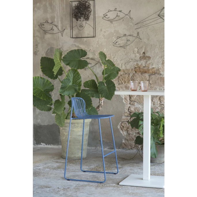 Emu RIVIERA Barhocker 2er Set - 2 Barhocker à 96 X 55 X 52,5 Cm - Marineblau – Bild 2