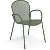 Emu RONDA XS Armlehnstuhl 4er Set - 4 Stühle à 83 X 58 X 62 Cm - Militärgrün