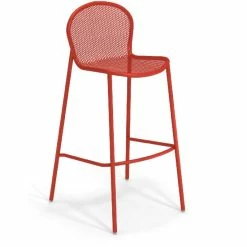 Emu RONDA XS Barhocker 4er Set - 4 Barhocker à 101 X 51 X 52 Cm - Scharlachrot