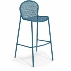 Emu RONDA XS Barhocker 4er Set - 4 Barhocker à 101 X 51 X 52 Cm - Blau