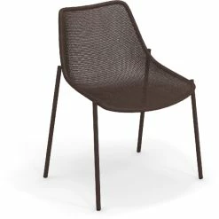 Emu ROUND Stuhl 4er Set - 4 Stühle à 79 X 63 X 58 Cm - Indischbraun