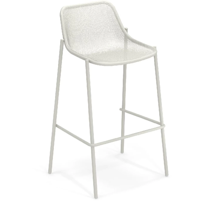 Emu ROUND Barhocker 2er Set - 2 Barhocker à 101 X 58 X 52 Cm - Weiß