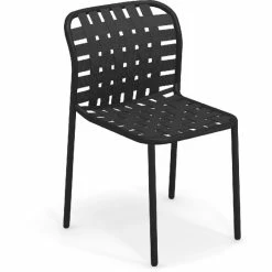 Emu YARD Stuhl 4er Set - 4 Stühle à 81 X 51 X 57 Cm - Schwarz-grau/schwarz