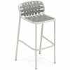 Emu YARD Barhocker 2er Set - 2 Barhocker à 95 X 50,5 X 50,5 Cm - Weiß-grau/grün