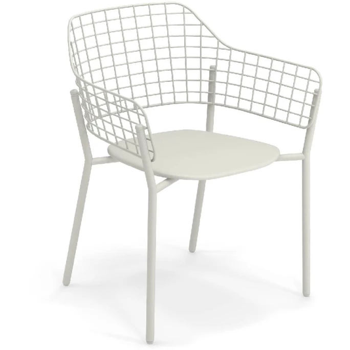 Emu LYZE Armlehnstuhl 2er Set - 2 Stühle à 79 X 62 X 57 Cm - Weiß