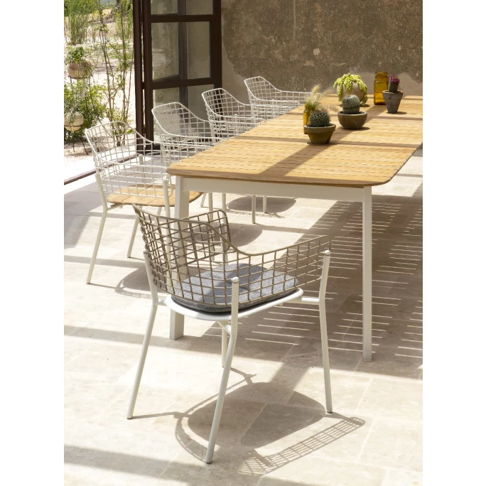 Emu LYZE Armlehnstuhl 2er Set - 2 Stühle à 79 X 62 X 57 Cm - Weiß – Bild 2