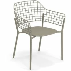 Emu LYZE Armlehnstuhl 2er Set - 2 Stühle à 79 X 62 X 57 Cm - Grau/grün