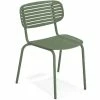 Emu MOM Stuhl 4er Set - 4 Stühle à 76 X 53 X 56 Cm - Militärgrün