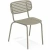 Emu MOM Stuhl 4er Set - 4 Stühle à 76 X 53 X 56 Cm - Grau/grün
