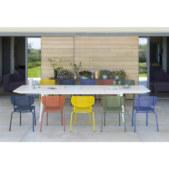 Emu MOM Stuhl 4er Set - 4 Stühle à 76 X 53 X 56 Cm - Grau/grün – Bild 2